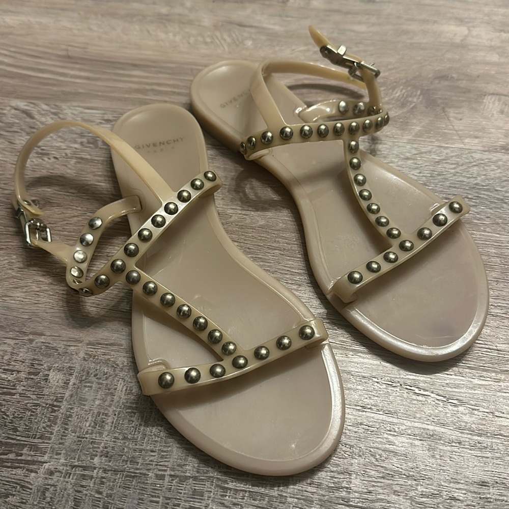 Givenchy rubber sandals, size 36